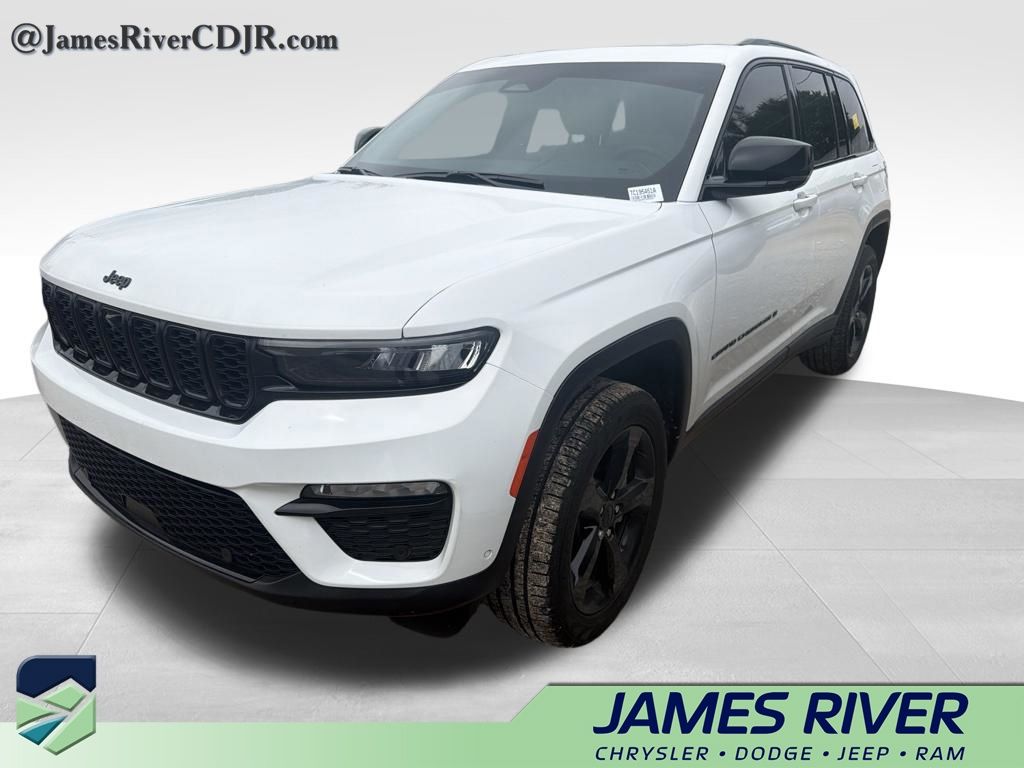 Bright White Clearcoat 2023 Jeep Grand Cherokee SUV / Crossover Four-Wheel Drive 8-Speed Automatic