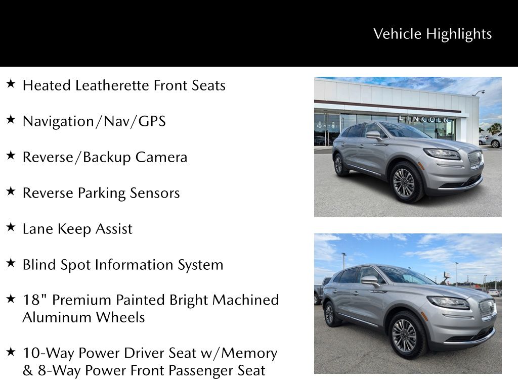 2022 Lincoln Nautilus Standard