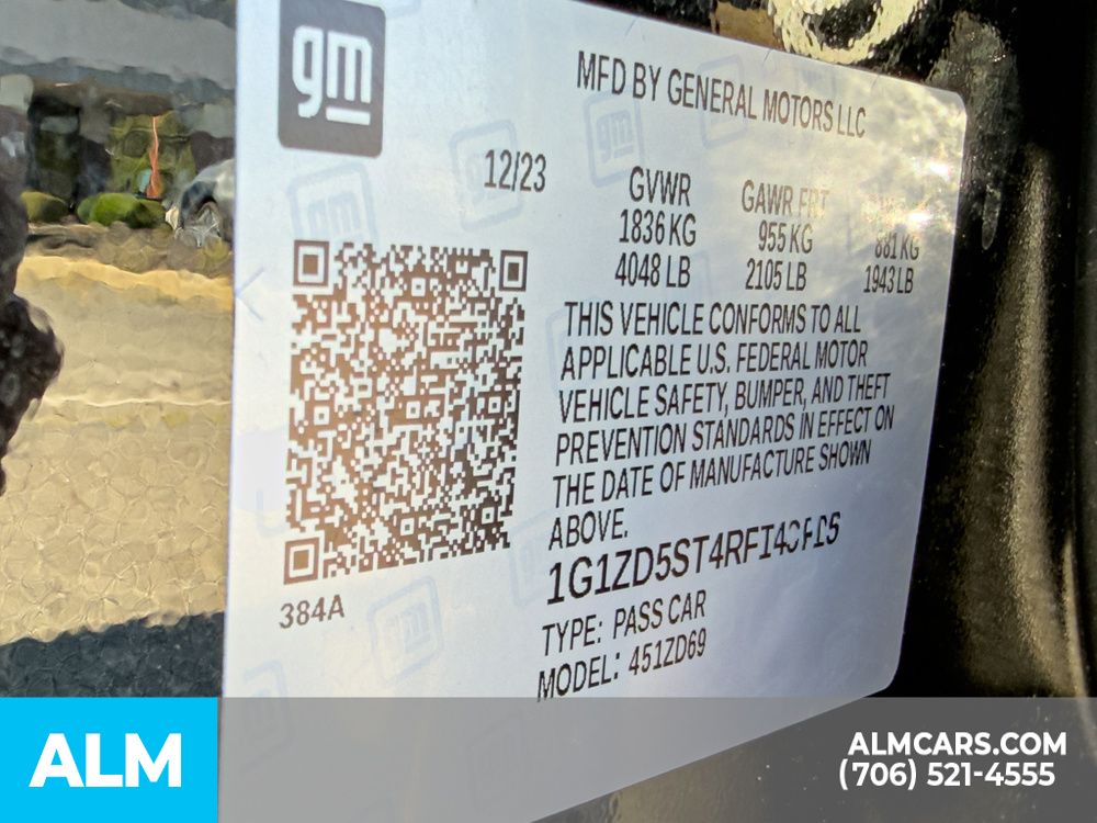 Used 2024 Black Chevrolet LT image 24