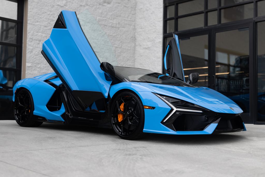 Blu Cepheus Metallic 2026 Lamborghini Revuelto AWD Coupe All-Wheel Drive 8-Speed Dual Clutch
