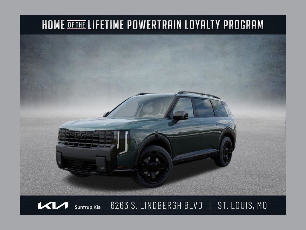 Black Jade Green 2027 Kia Telluride X-Line EX AWD SUV / Crossover All-Wheel Drive 8-Speed Automatic