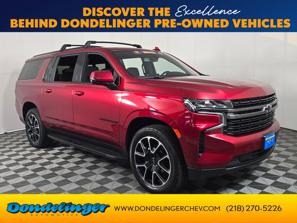 Cherry Red Tintcoat 2022 Chevrolet Suburban SUV / Crossover Four-Wheel Drive 