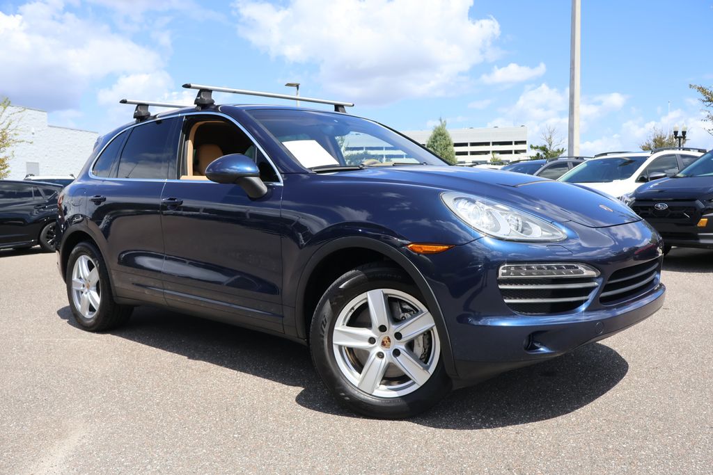 Dark Blue Metallic 2012 Porsche Cayenne SUV / Crossover All-Wheel Drive 8-Speed Automatic