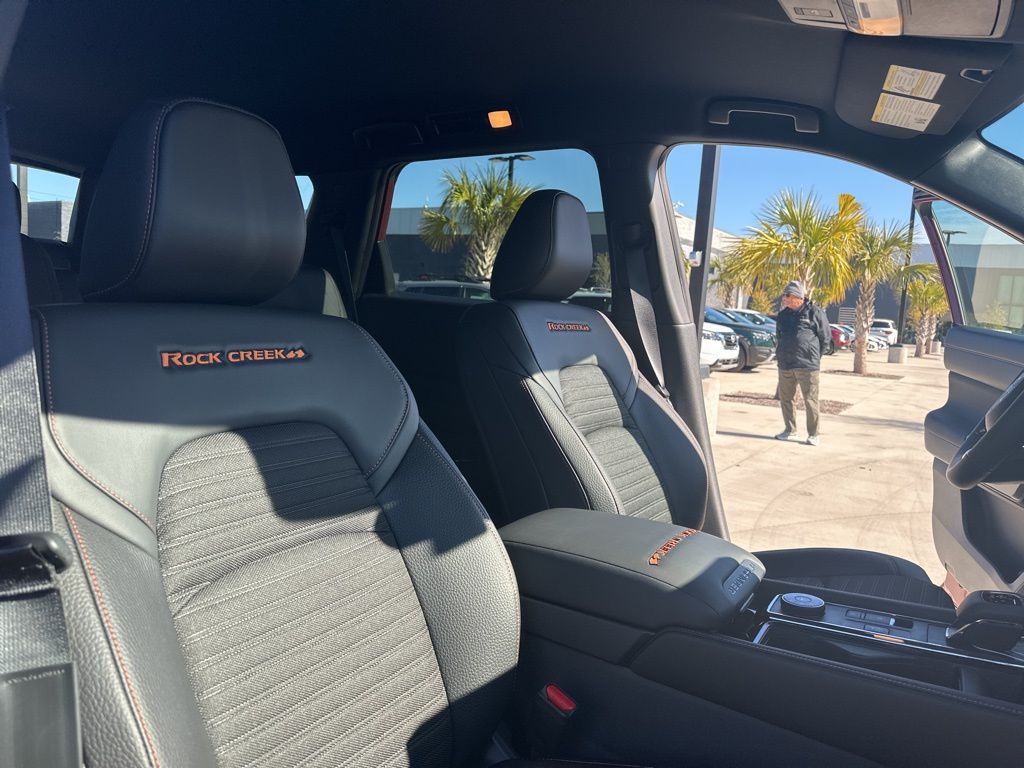 2025 Scarlet Ember Tintcoat Nissan Pathfinder Rock Creek 4X4 SUV