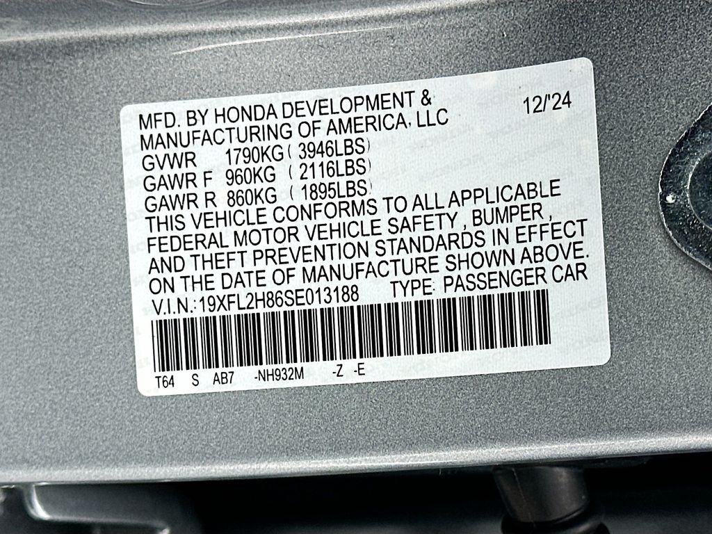 2025 Honda Civic Sport 22