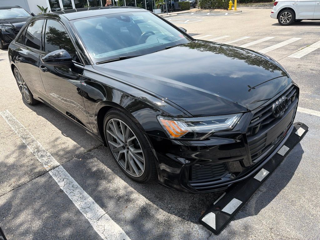 Mythos Black Metallic 2022 Audi A6 Sedan All-Wheel Drive 7-Speed Automatic