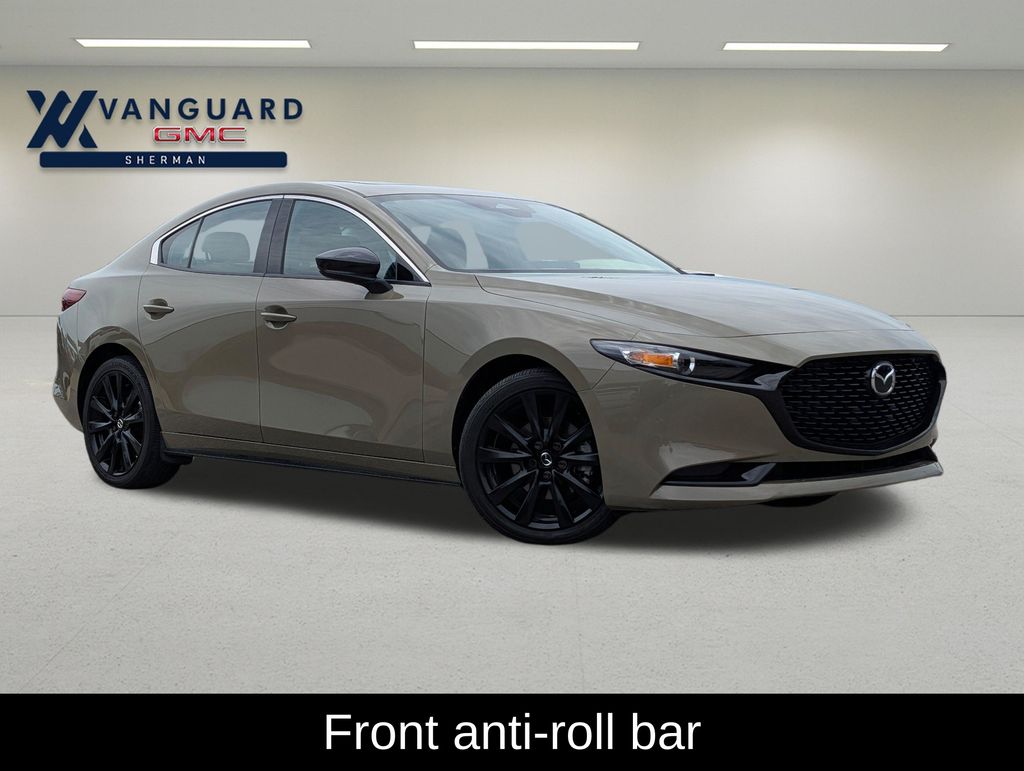 Zircon Sand Metallic 2025 Mazda MAZDA3 Sedan All-Wheel Drive 6-Speed Automatic