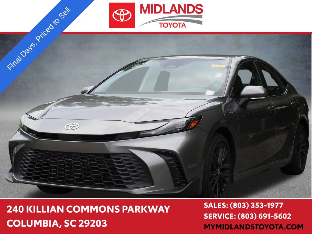 Heavy Metal 2026 Toyota Camry Sedan Front-Wheel Drive Continuously Variable Transmission