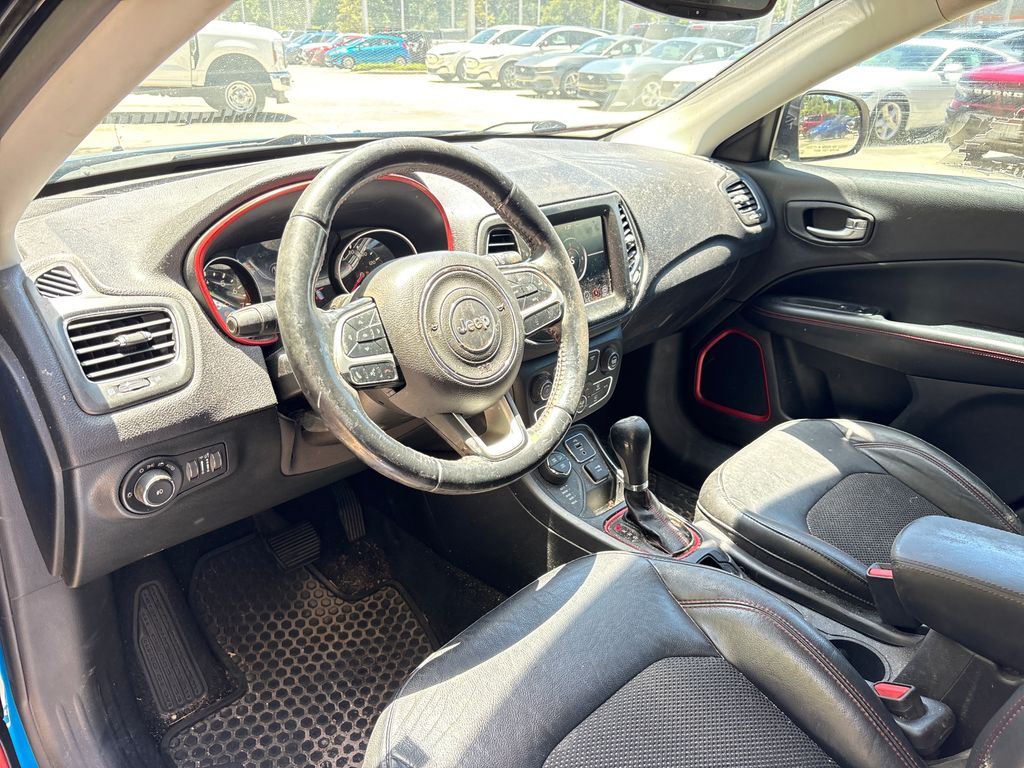 Certified Used 2018 Blue Jeep Trailhawk image 6