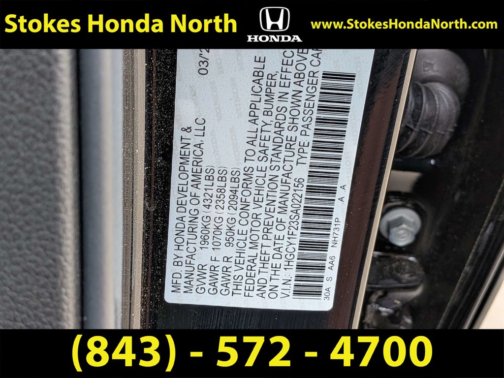 2025 Honda Accord LX Black at Stokes Honda North