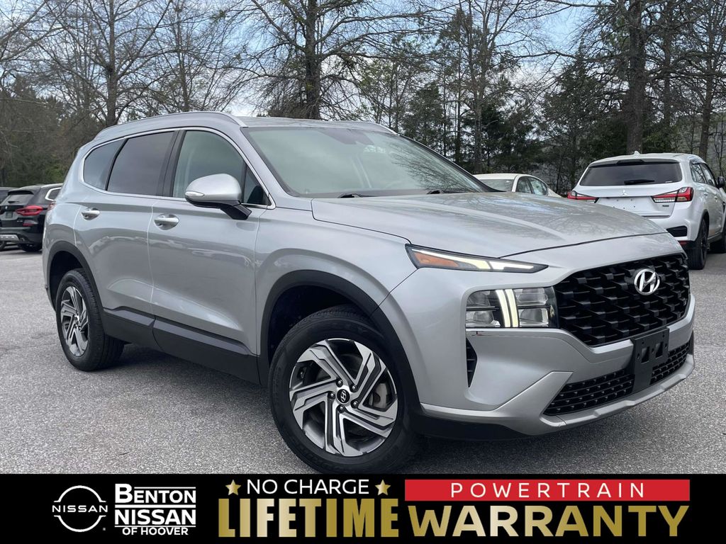 Shimmering Silver Pearl 2023 Hyundai Santa Fe SEL AWD SUV / Crossover All-Wheel Drive 8-Speed Automatic