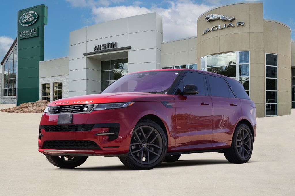 Red 2023 Land Rover Range Rover Sport SUV / Crossover All-Wheel Drive 8-Speed Automatic