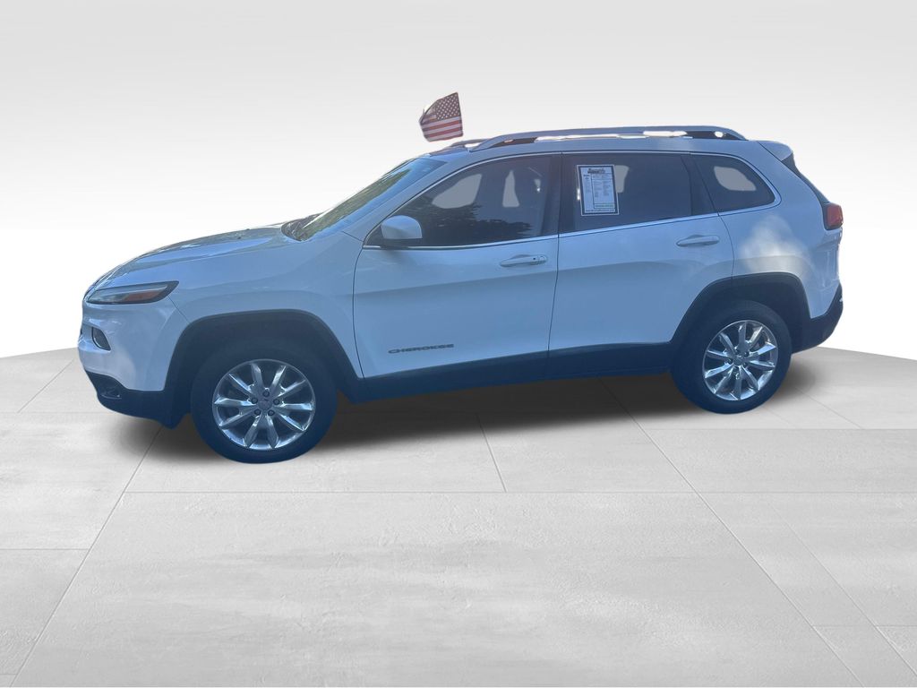 Used 2015 White Jeep Limited image 4