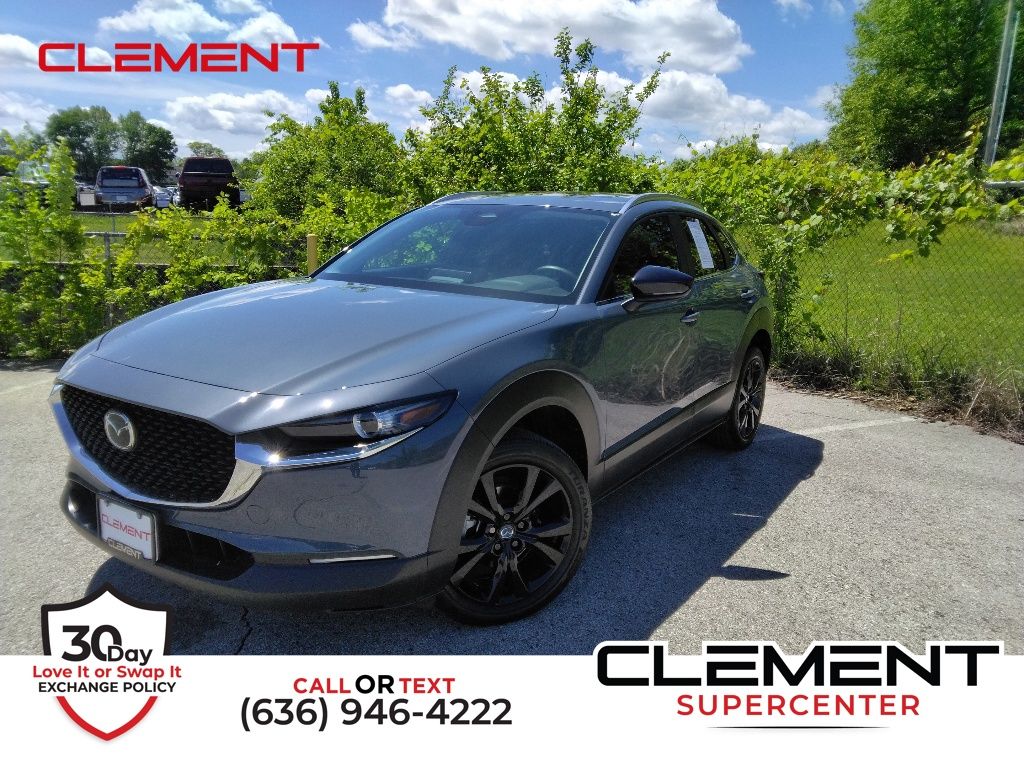 Polymetal Gray Metallic 2024 Mazda CX-30 2.5 S Carbon Edition AWD SUV / Crossover All-Wheel Drive 6-Speed Automatic