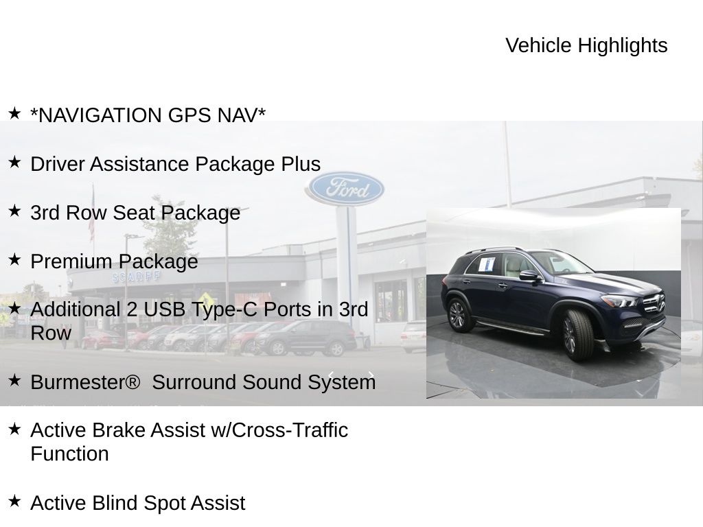 2021 Mercedes-Benz GLE 350 4MATIC