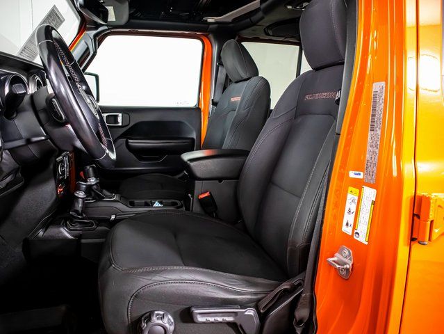 Used 2019 Orange Jeep Unlimited Rubicon image 17