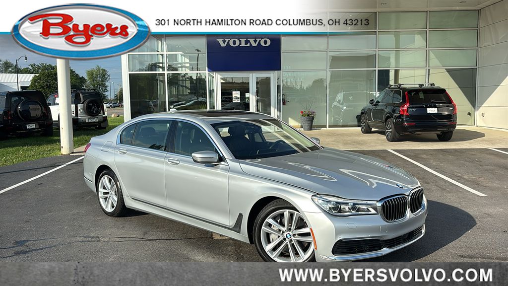 Glacier Silver Metallic 2019 BMW 7 Series 750i xDrive AWD Sedan All-Wheel Drive 8-Speed Automatic