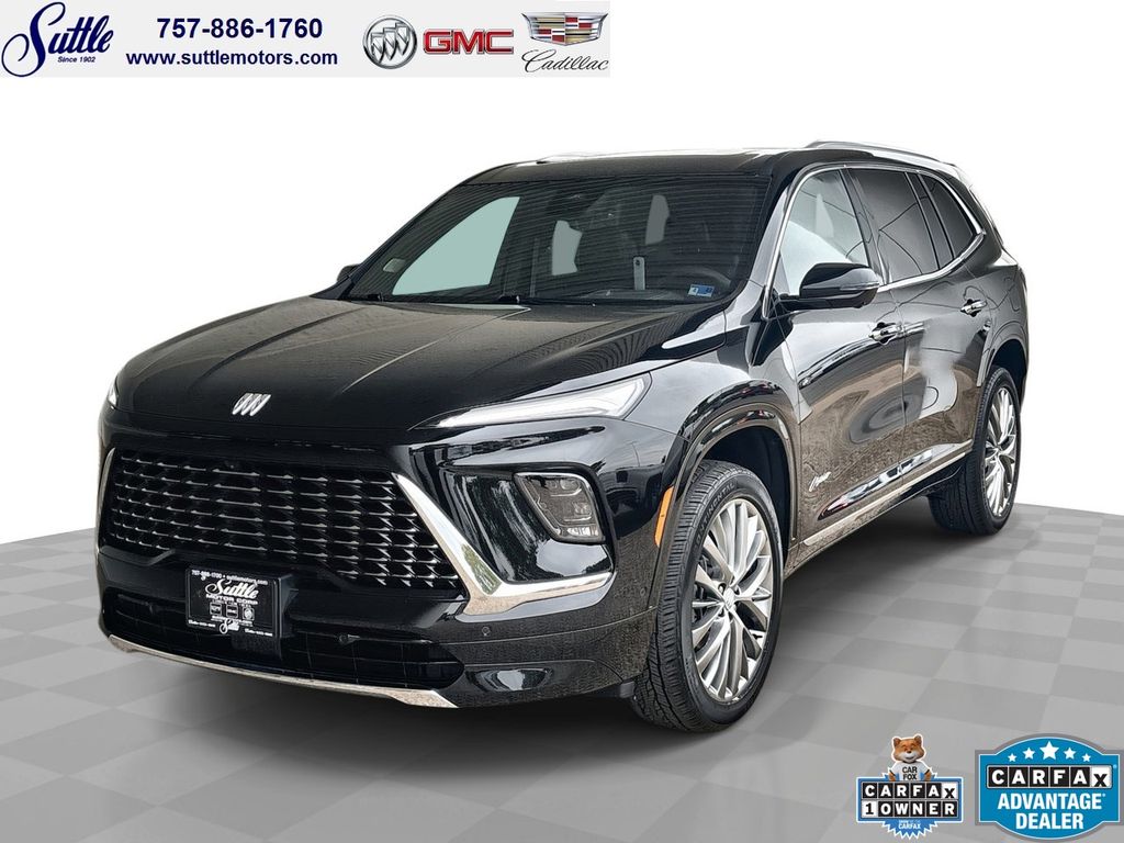 Black (Ebony Twilight Metallic) 2025 Buick Enclave SUV / Crossover Four-Wheel Drive 8-Speed Automatic
