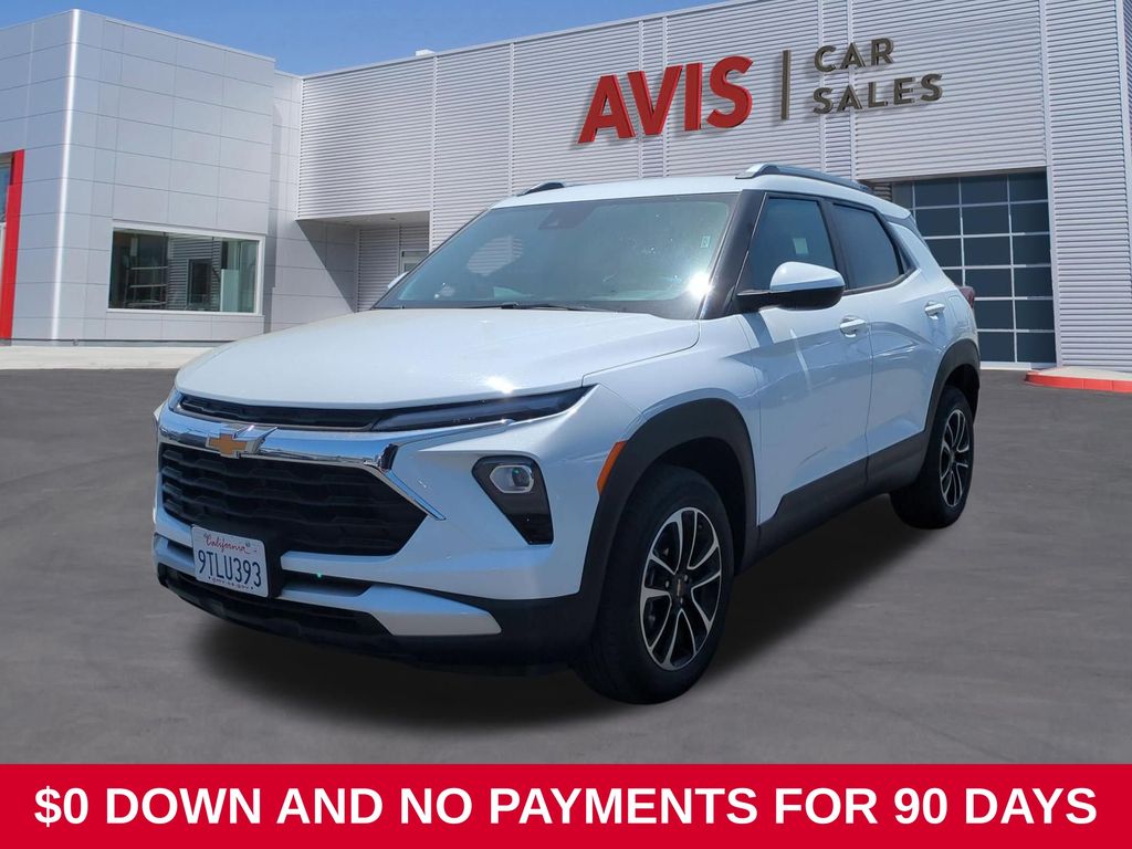 Summit White 2025 Chevrolet Trailblazer SUV / Crossover Four-Wheel Drive 9-Speed Automatic
