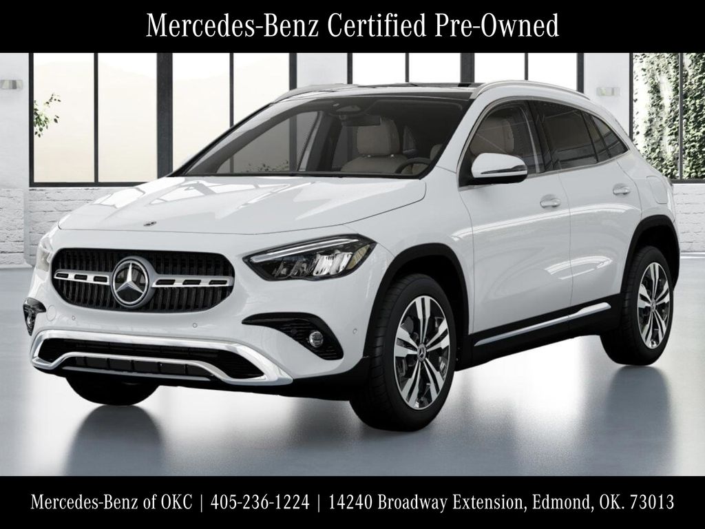 Polar White 2026 Mercedes-Benz GLA SUV / Crossover Front-Wheel Drive 8-Speed Dual Clutch