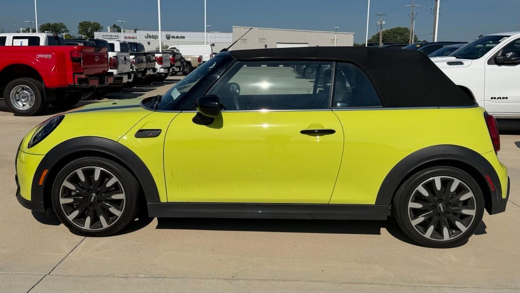 Used 2023 MINI Convertible S with VIN WMW43DL08P3R15471 for sale in Kansas City