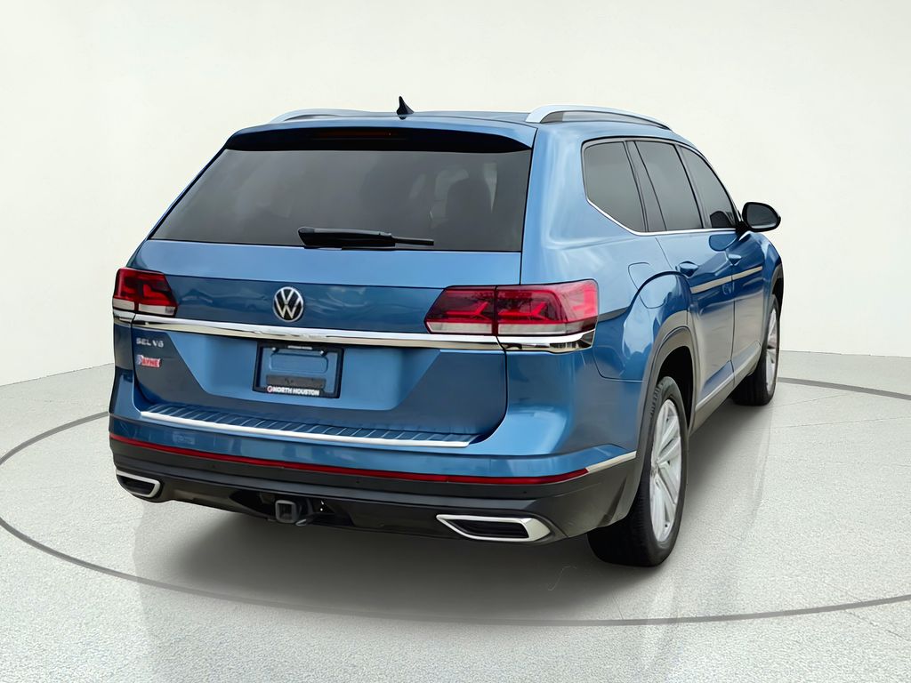 2021 Volkswagen Atlas SEL Blue at Wharton Ford