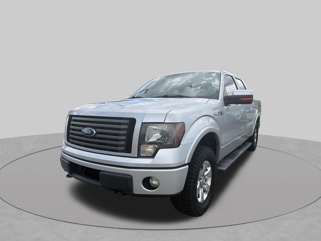 Silver 2012 Ford F-150 Pickup Truck 4X2 6-Speed Automatic