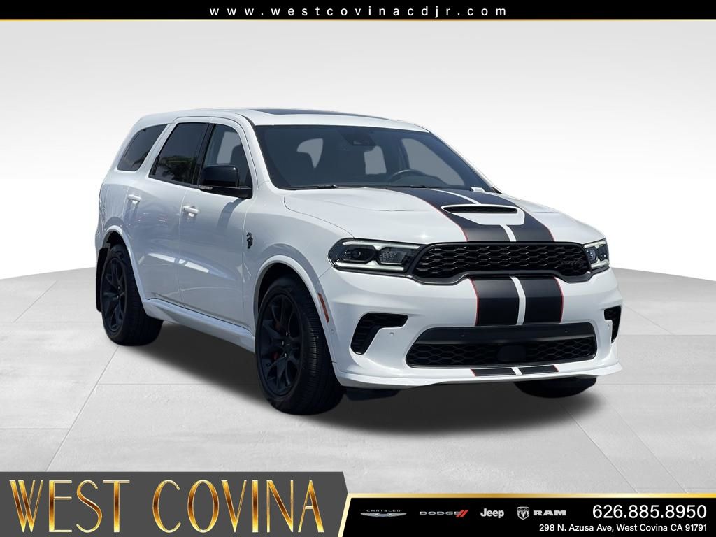 White Knuckle Clearcoat 2023 Dodge Durango SRT Hellcat AWD SUV / Crossover All-Wheel Drive 8-Speed Automatic