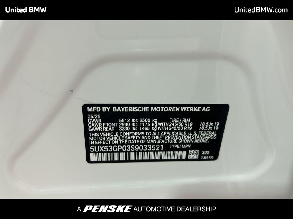 2025 BMW X3 3.0i 23