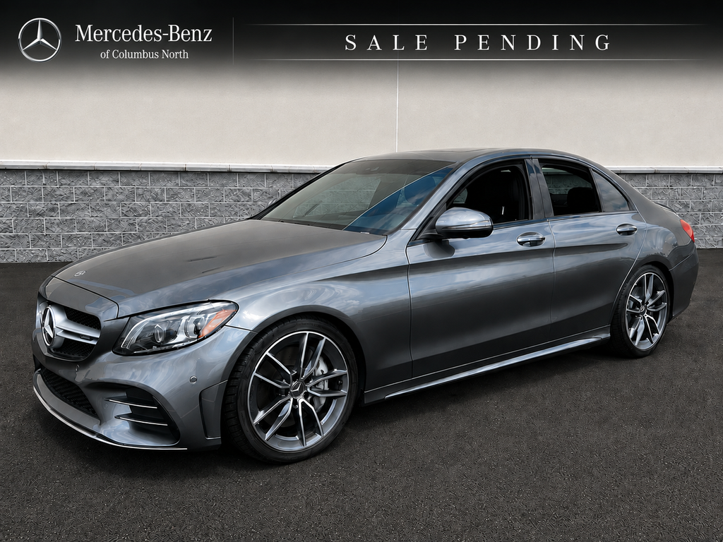 Selenite Gray Metallic 2020 Mercedes-Benz C-Class Sedan All-Wheel Drive 9-Speed Automatic