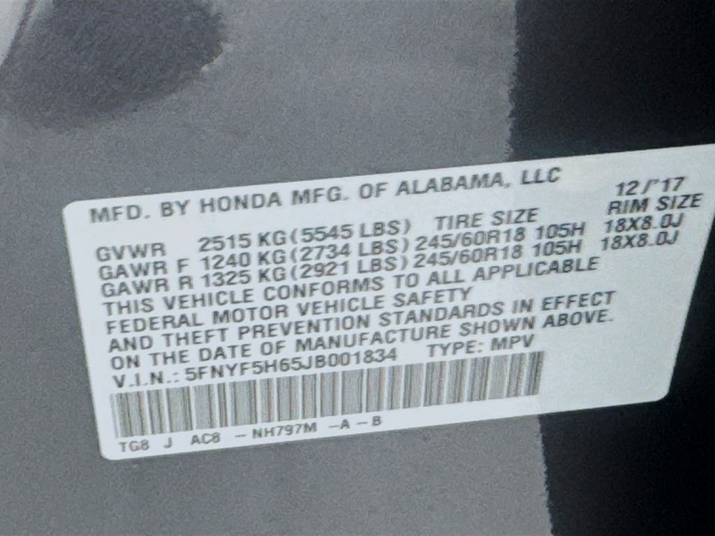 Used Car 2018 Honda Pilot  Ex-l For Sale Under $20,000 In Austin, Texas