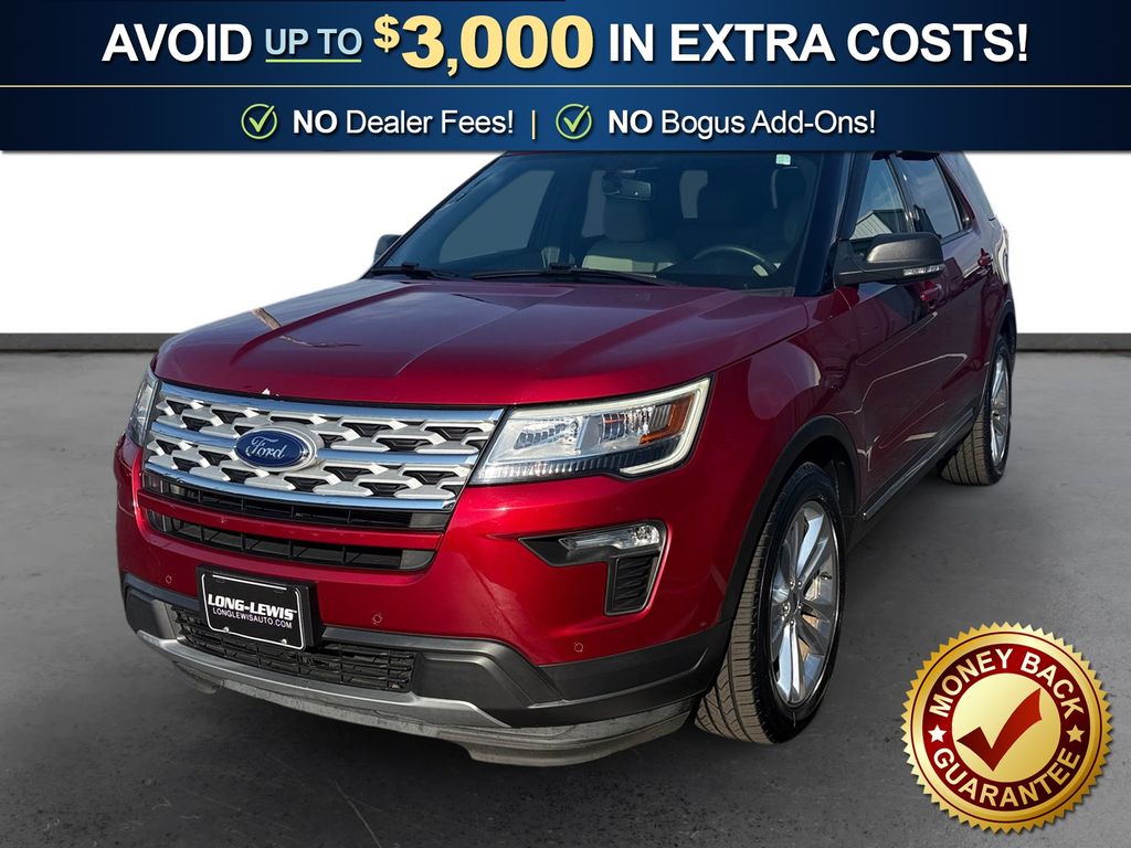 Ruby Red Metallic 2019 Ford Explorer SUV / Crossover Front-Wheel Drive 6-Speed Automatic