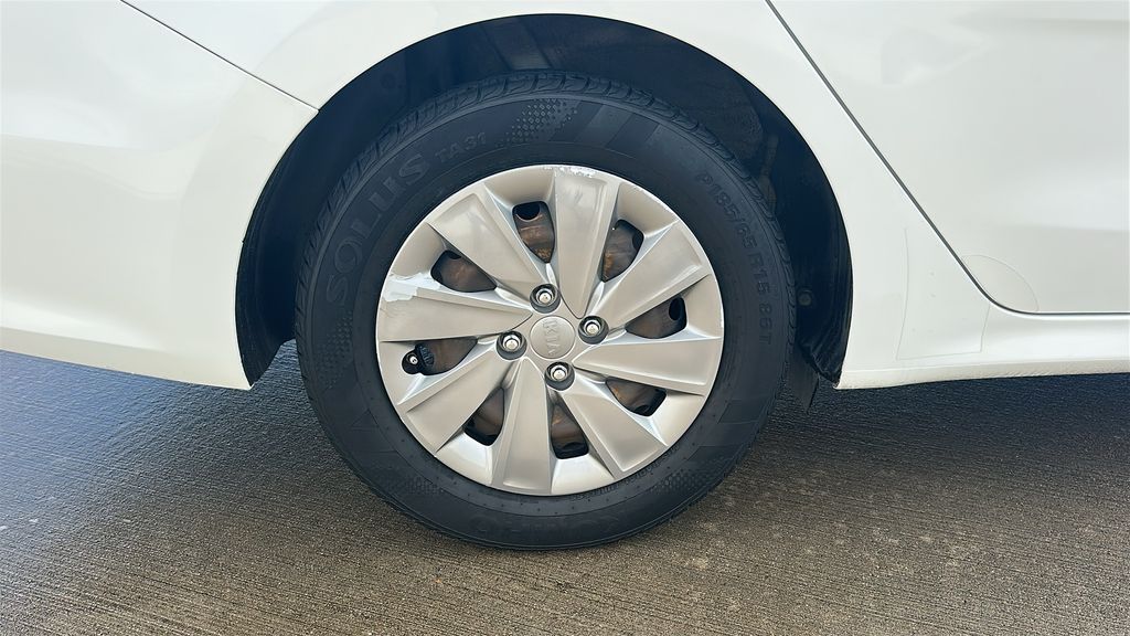 2019 Kia Rio S White at Emmons Autoplex