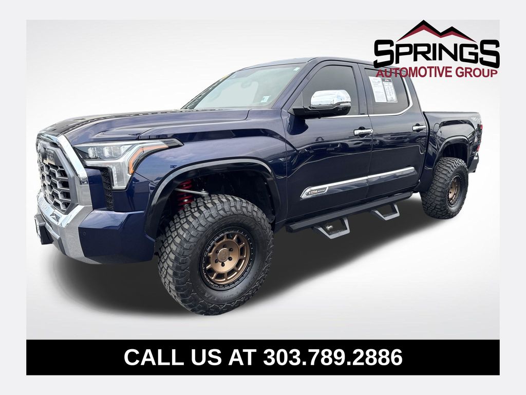 Blueprint 2025 Toyota Tundra Pickup Truck Four-Wheel Drive Automatic