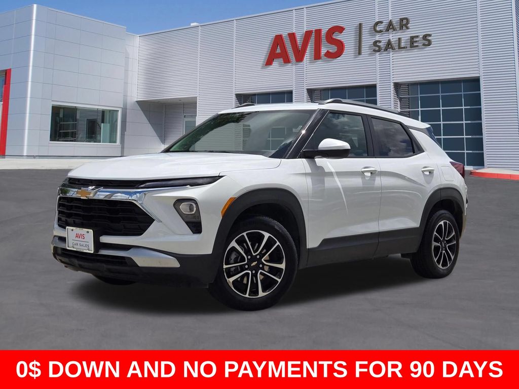 White 2025 Chevrolet Trailblazer LT AWD SUV / Crossover Four-Wheel Drive 9-Speed Automatic