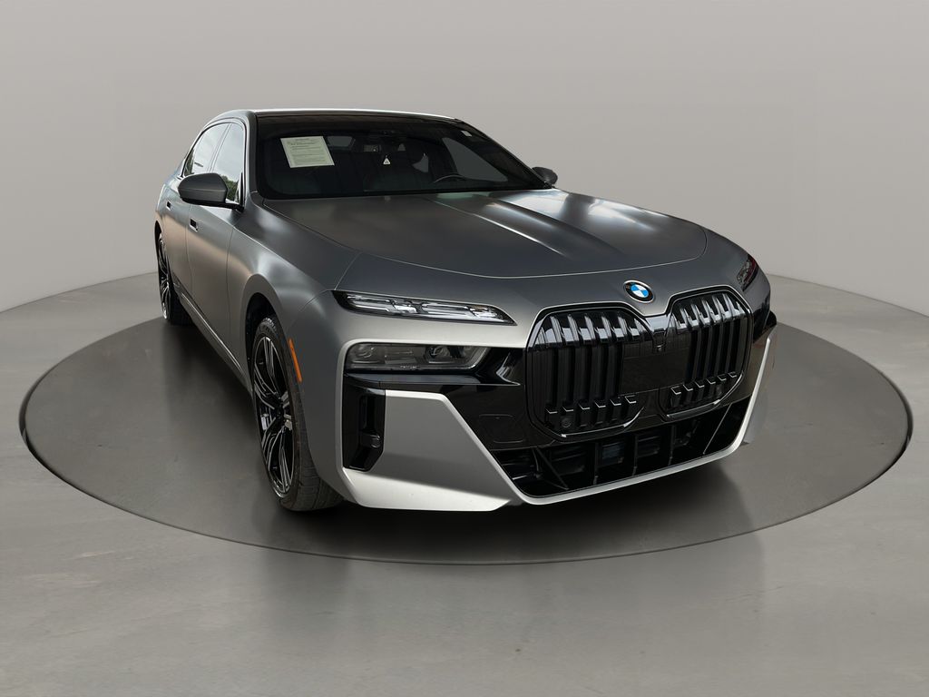 Oxide Gray Metallic 2023 BMW 7 Series 760i xDrive AWD Sedan All-Wheel Drive 8-Speed Automatic