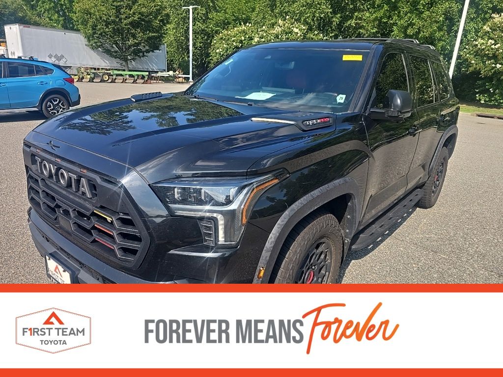 Midnight Black Metallic 2024 Toyota Sequoia SUV / Crossover Four-Wheel Drive Automatic