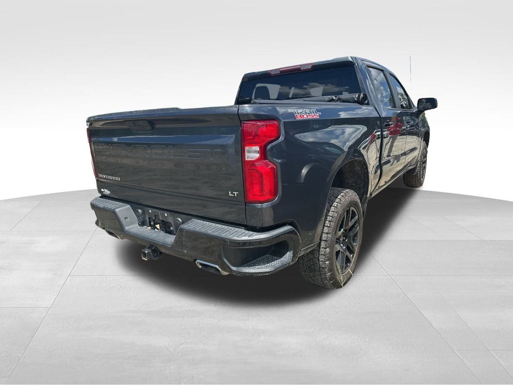 2021 Shadow Gray Metallic Chevrolet Silverado 1500 LT Trail Boss 4X4 Truck