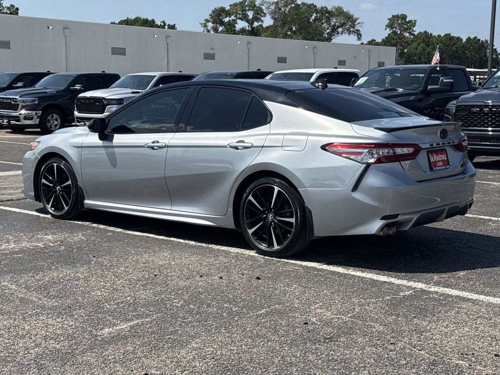 2019 Toyota Camry XSE Silver at Don McGill Toyota