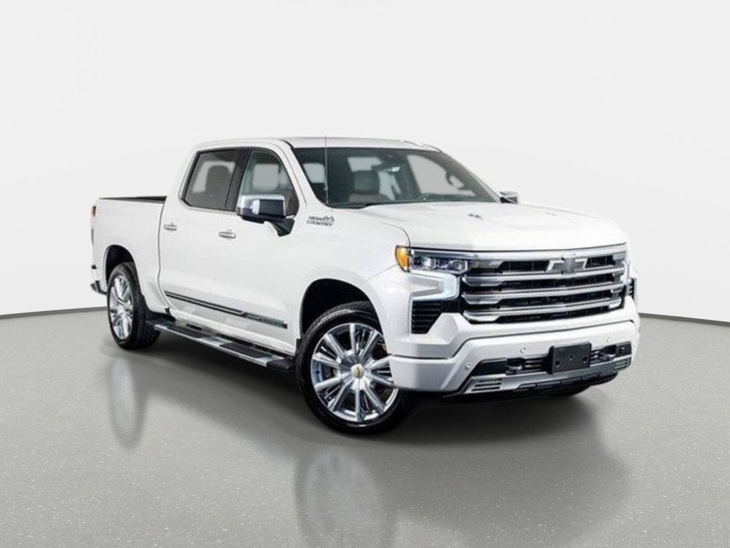 Summit White 2025 Chevrolet Silverado 1500 Pickup Truck Four-Wheel Drive Automatic