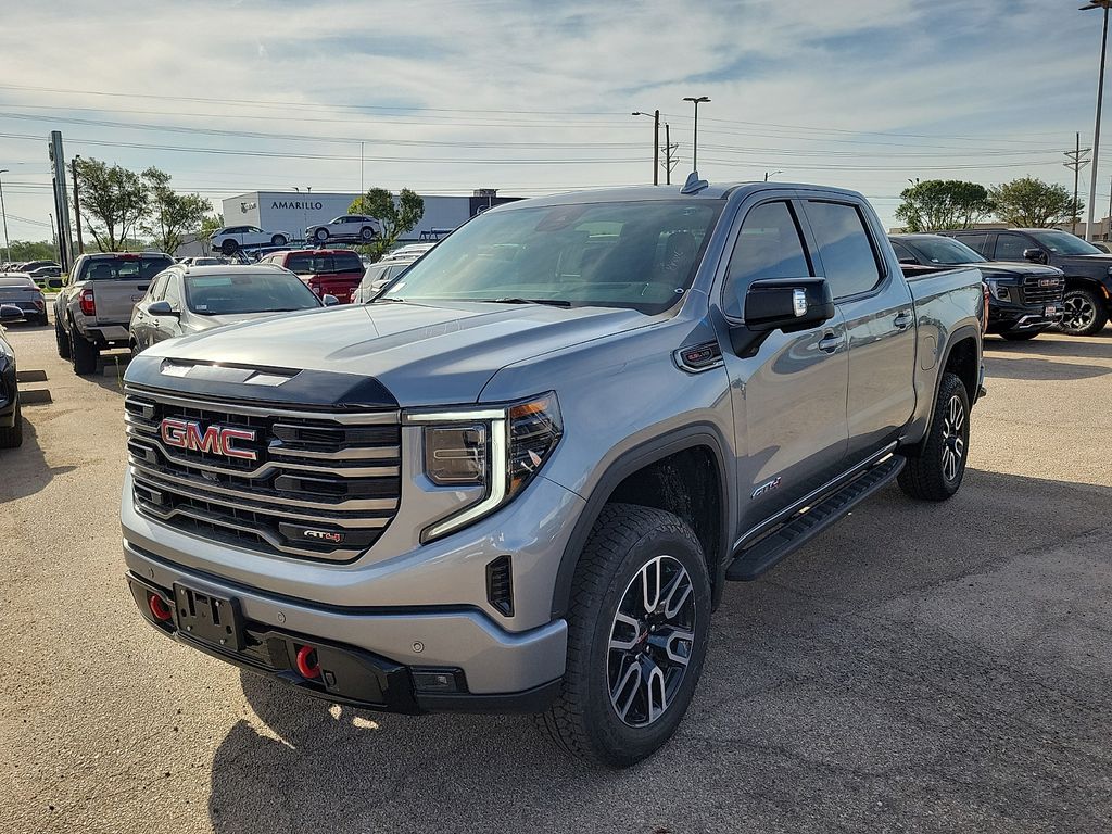 2026 GMC Sierra 1500 AT4 Silver at Brown Buick GMC