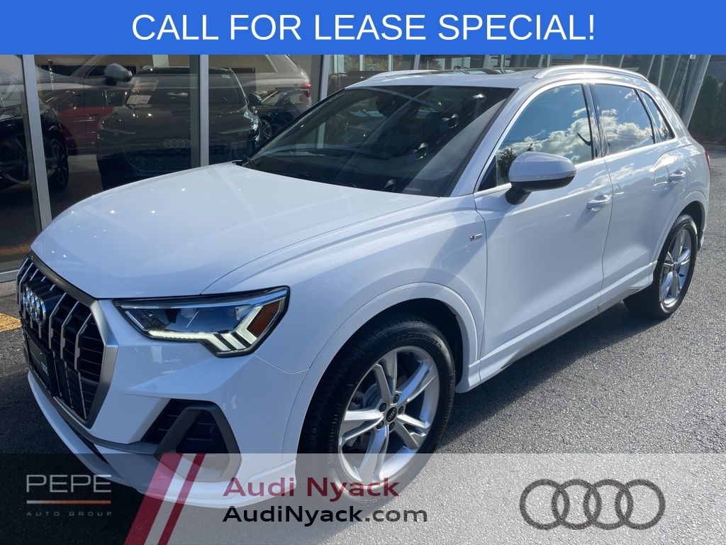 Arkona White 2024 Audi Q3 quattro Premium Plus S Line 45 TFSI SUV / Crossover All-Wheel Drive 8-Speed Automatic