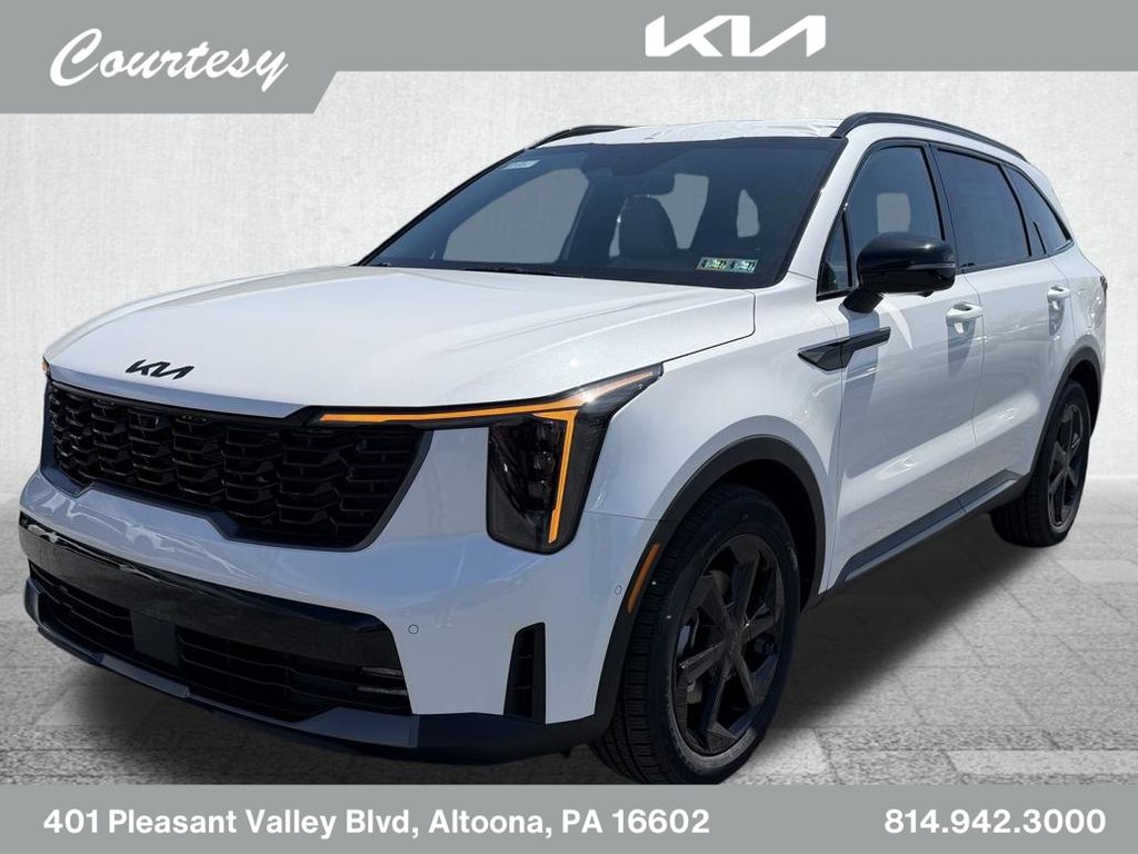 Snow White Pearl 2026 Kia Sorento Hybrid SUV / Crossover All-Wheel Drive 6-Speed Automatic