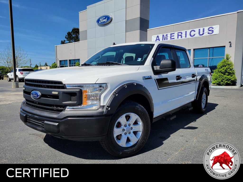 Oxford White 2020 Ford F-150 XL SuperCrew RWD Pickup Truck 4X2 Automatic