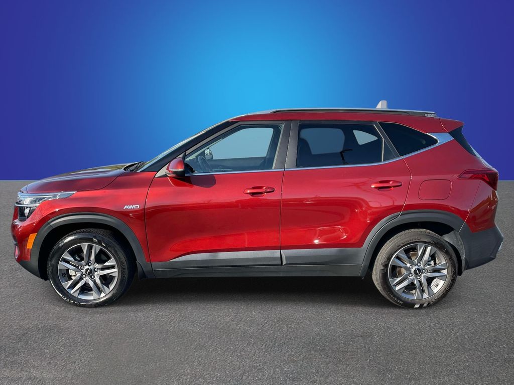 Mars Orange 2023 Kia Seltos S AWD SUV / Crossover All-Wheel Drive Continuously Variable Transmission
