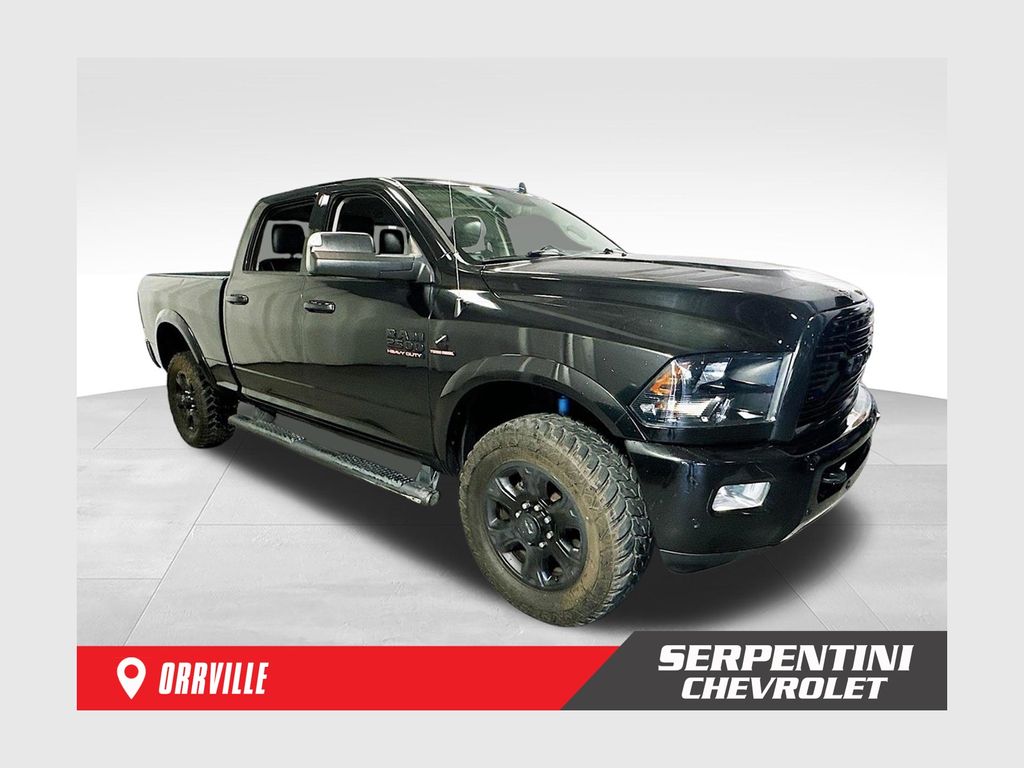 Brilliant Black Crystal Pearlcoat 2018 RAM 2500 Lone Star Crew Cab 4WD Pickup Truck Four-Wheel Drive 6-Speed Automatic