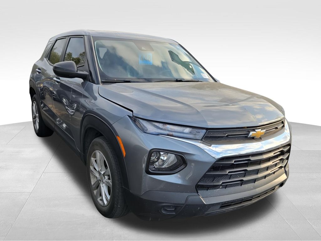 Gray (Satin Steel Metallic) 2021 Chevrolet Trailblazer SUV / Crossover Front-Wheel Drive Continuously Variable Transmission