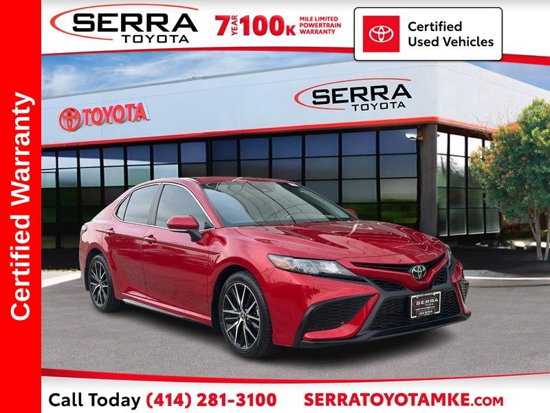 Supersonic Red 2023 Toyota Camry Sedan Front-Wheel Drive 8-Speed Automatic