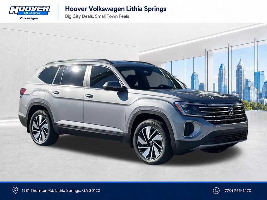 Silver Mist Metallic 2026 Volkswagen Atlas SUV / Crossover Front-Wheel Drive 8-Speed Automatic