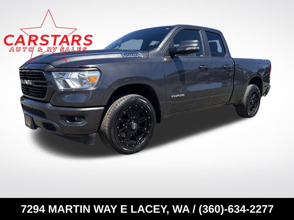 2021 Granite Crystal Metallic Clearcoat Ram 1500 Big Horn/Lone Star 4X4 Truck
